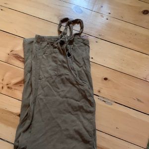 Lulu’s size XS overalls.